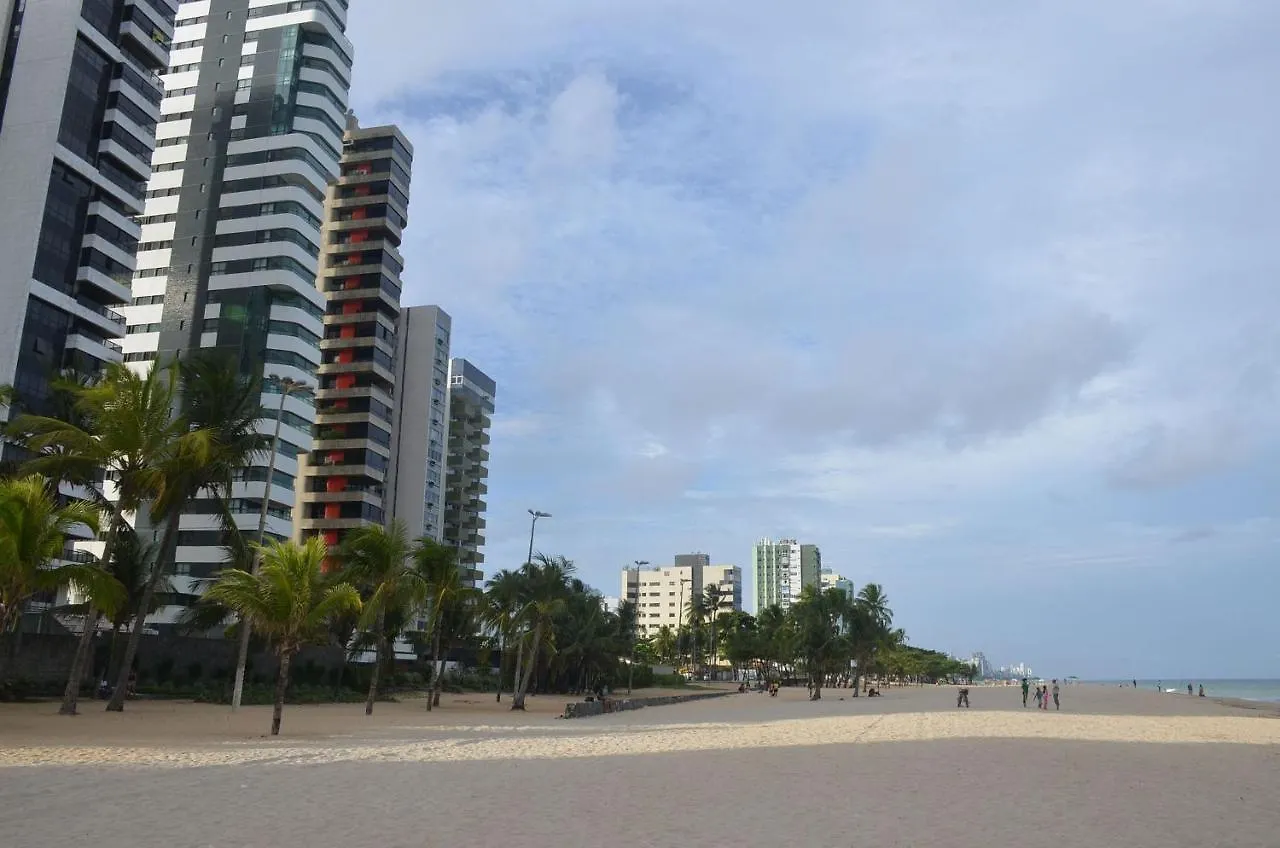 Lindo Flat Hotel Costa Mar ريسيفي