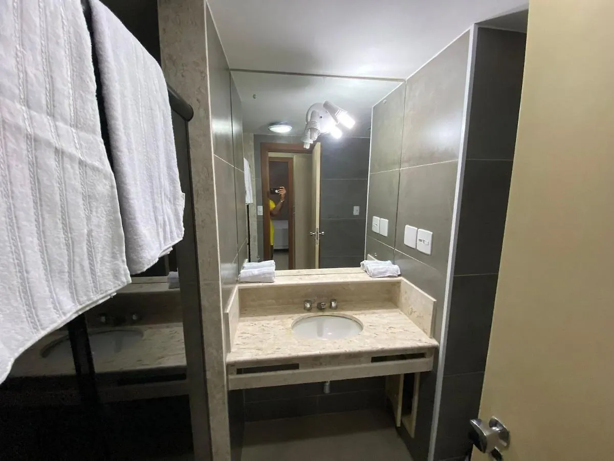 Lindo Flat Hotel Costa Mar ريسيفي شقة
